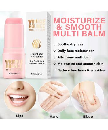 iTecFreely Multi Balm Stick - Hydrating Facial Moisturizer for Fine Lines & Wrinkles Versatile Lip Balm for Face & Body - Buy Online on GoSupps.com