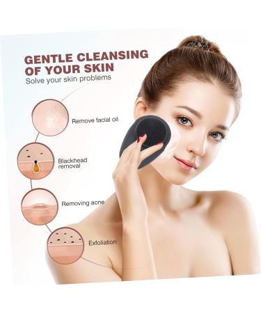 Healeved Cleansing Brush Facial Washing Brush Wash Face Brush Face Washing Brush Washing Face Brush Facial Cleaning Brush Cleaning Facial Brush Exfoliating Face Brush Women Face Brush - Buy Online on GoSupps.com
