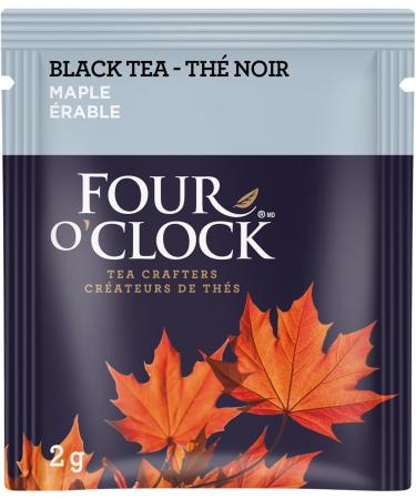 Four O'Clock Black Tea Maple Kosher Gluten-Free 6 Packs of 20 Teabags (120 Teabags Total) - Buy Online on GoSupps.com