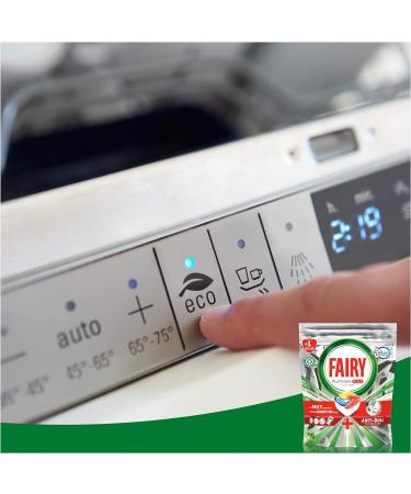 Fairy Platinum Plus Dishwasher Pads 84 Capsules Lemon Dishwasher Detergent Original Shine Anti-Matte Technology with Brilliant Action - Buy Online on GoSupps.com