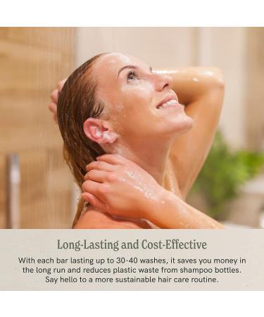 J R LIGGETT'S Herbal Formula Shampoo Bar Set of 3 - All-Natural, Detergent & Sulfate-Free - Nourish Hair Follicles with Antioxidants and Vitamins - Buy Online on GoSupps.com