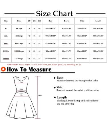 Iuhan Blue Summer Dress for Women | Plus Size Aline Sundress with Short Sleeve | High Waist Midi Swing Dress for Bridesmaids and Parties | 5X-Large Size - Buy Online on GoSupps.com