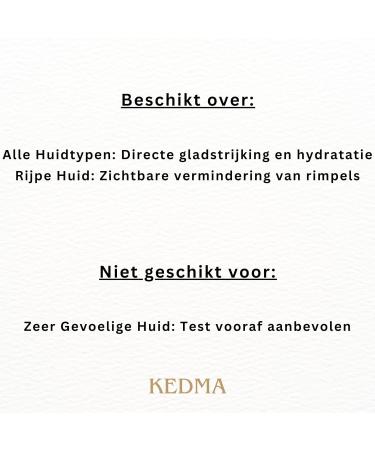 Kedma Instant Wrinkle Filler with Platinum and Hyaluronic Acid Smoothing and Moisturising For All Skin Types 10g - Buy Online on GoSupps.com