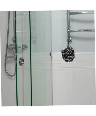 Buy NOLITOY 4pcs Black Bath Balls - Durable Mesh Loofah Scrubber Sponges for Men | Portable Body Wash Solution - Buy Online on GoSupps.com