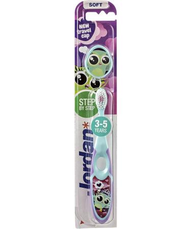 Buy Jordan Step 2 Toothbrush for 3-5 Years - Random Motif/Color - International Shipping Available! - Buy Online on GoSupps.com