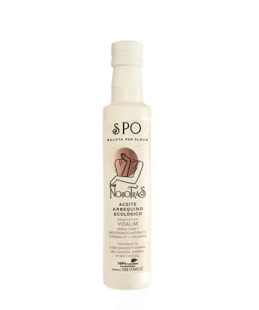 Organic Oil 250 ml - With OMEGA 3 Vitamin D3 Curcumin - SPO - NOSOTRAS