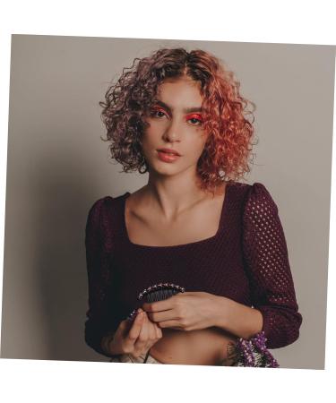 Ipetboom 1pc Teasing Combs for Women Hair Clips French Hair Comb Crystal Hair Side Comb Hair Combs for Women Wide Tooth Comb Clips Black Side Combs Girl Hair Accessories Miss Rhinestones - Buy Online on GoSupps.com