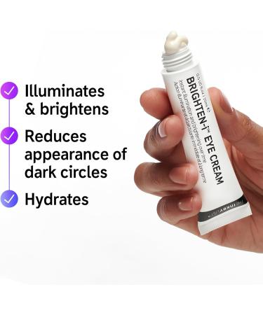 The INKEY List Brighten-i Under Eye Cream - 15ml - Instantly Brightens Dull Under Eyes - Buy Online on GoSupps.com