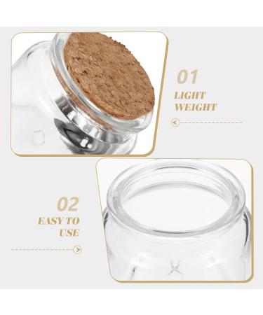 FOMIYES Nail Art Dappen Dish with Wooden Lid Acrylic Liquid Powder Dappen Monomer Dish Glass Crystal Cup Acrylic Powder Holder Acrylic Glass Jar for Nail Manicure Care Tools - Buy Online on GoSupps.com