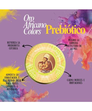 AOKlabs Prebiotic African Gold unrefined shea butter balances the skins microbiota and fights harmful microorganisms 50 ml - Buy Online on GoSupps.com