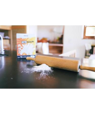 Kanso Keto Baking Mix with MCT from Coconut Oil - 350g | Low Carb Gluten-Free Keto-Friendly Baking - Buy Online on GoSupps.com