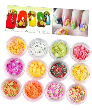 COHEALI 2 Sets Fruit Nail Accessories Nails Decoration Crystal Decor Polymer Fruit Slices Jewelry Clay Beads Resin Kits Fruit Slices Nail Art Diy Kits Diy Nail Mini Nail Kit 3d Toy Pearl - Buy Online on GoSupps.com