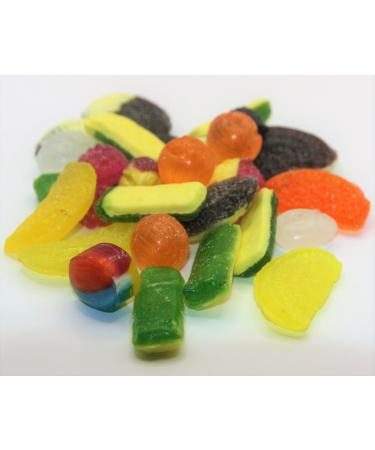 pin24shop 500g delicious mixed fruit sugar-free candies