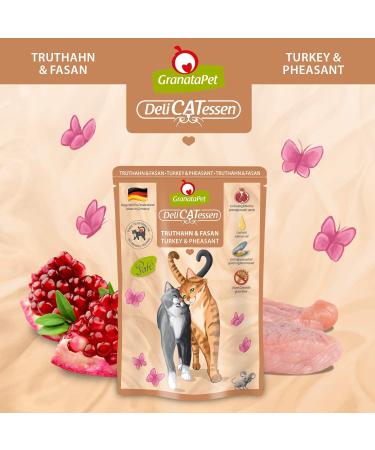 Granapet Delicatessen Multipack 3 Without Fish - Grain-Free Wet Cat Food High Meat Content Trial Size 6 x 85g (510g Total) - Premium Nutrition for Cats - Buy Online on GoSupps.com