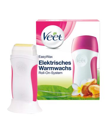 Veet EasyWax Electric Warm Wax Device - Warm Wax Roll-On Wax Warmer 1 Piece (1 Pack) - Buy Online on GoSupps.com