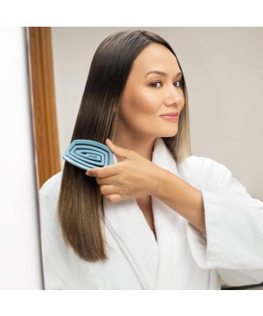 Ninabella Mini V2 Bio Hairbrush - Anti-Ziep for Long & Curly Hair - Travel-Friendly Professional Brush for Women & Children - Buy Online on GoSupps.com