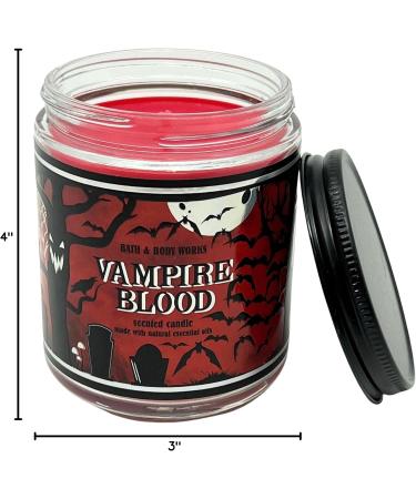 Bath & Body Works 1-Wick Candle - Vampire Blood Halloween Scent with Essential Oils - 7 oz - International Shipping - Buy Online on GoSupps.com