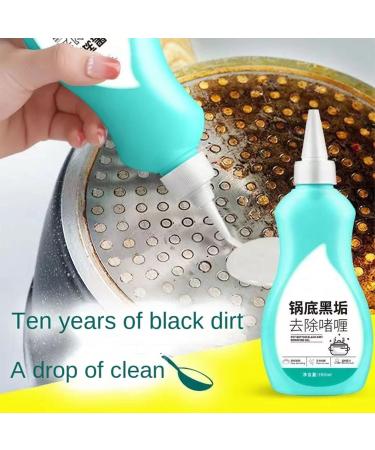 Gel Cleaner for Cookware Bottom Black Pot Bottom Cleaning Gel Magic Gel Cleaner for Pots and Pans Pot Cleaner for Bottom of Pans (2pc) - Buy Online on GoSupps.com