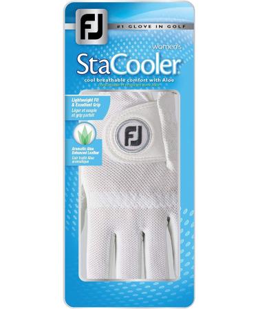 FootJoy Women's StaCooler Golf Glove - White, Pearl, Medium Left - Buy Online on GoSupps.com