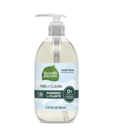 Seventh Generation Liquid Hand Soap Fragrance Free Free & Clean Unscented Hand Soap 12 oz