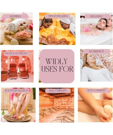 Himalayan Bath Salt Exfoliating Foot Soak Salts for Spa & Body Care | Natural Rock Pink Salt 16 oz for All Skin Types - Buy Online on GoSupps.com