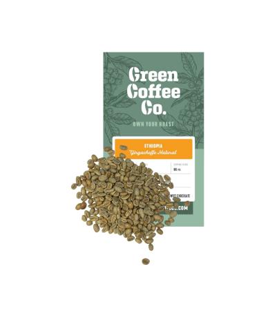 Ethiopia Yirgacheffe Natural - Organic (10 LBS) Specialty Grade Unroasted Green Coffee Beans 4.54 kg (Pack of 1)