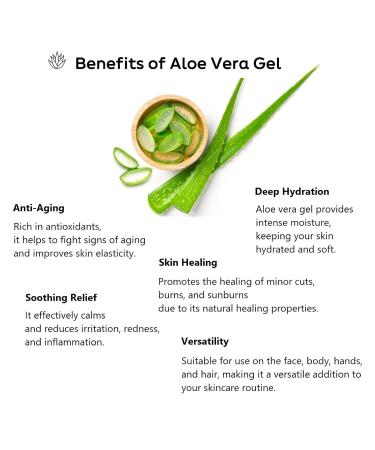 WELCOS Kwailnara Aloe Vera Gel - 98% Pure Moisture Soothing Gel for Face Body Hands & Hair | California Grown Korean Skin Care (16.91 Fl oz - Buy Online on GoSupps.com
