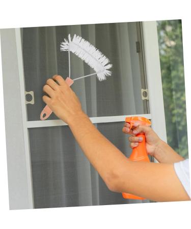 Amosfun 2pcs Screen Cleaner Window Washer Brush Window Screen Brush Pet Hair Cleaner Brush Cleaning Brush Window Cleaning Tool Outdoor Screen Window Plastic Window Cleaner - Buy Online on GoSupps.com