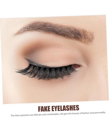 FRCOLOR 1 Pair False Eyelashes Cute Lashes Women Extension Eyelashes Fake Eyelashes Eyelash Adhesive Strips Cosplay Lashes Wispy Lashes Decor 3d Extend Glue Chemical Fiber - Buy Online on GoSupps.com