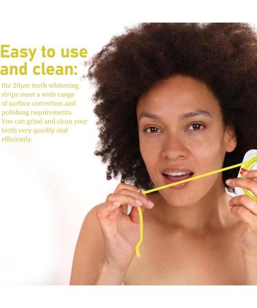 Tooth Sandpaper Polishing Strips - 3 Dental Grinding Rolls 6m 20 m 4mm Width | Brighten & Polish Teeth Interdentally - Buy Online on GoSupps.com