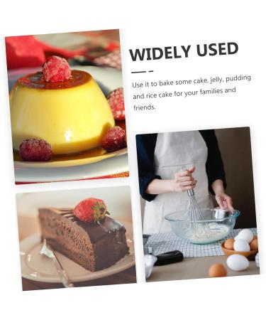 Zerodeko Tart Pans 2 pcs Cold - Fish Rice Mould Baking Aluminium Shape Cake Household Jelly Mousse Pudding Cups - Buy Online on GoSupps.com