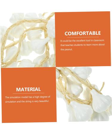 LIFKICH 5Pcs Strings Foam rope props Ornament supplies fake fruit Model Little vacation Multifunction hanging string garlic household Accessories vegetable corn vegetable skewers As Shown 6X7CM - Buy Online on GoSupps.com