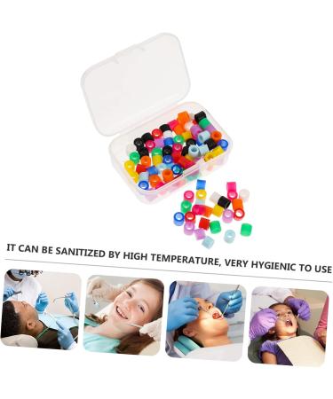 Healeved 640 Stk Silicone Tooth Coloring Code Rings | Dental Instruments Color Coding | High Pressure Durable Plastic - Set of 4 (0.3x0.3cm) - Buy Online on GoSupps.com
