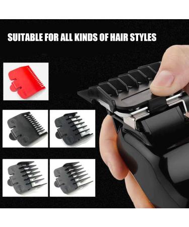 Rechargeable Hair Clipper - Electric Carving Hair Trimmer for Men - US Plug 100-240V (Red) - Best Hair Cutting Tool - Buy Online on GoSupps.com
