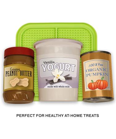 Hyper Pet IQ Treat Licking Mat for Cats & Dogs - Made in USA | Anxiety Relief & Boredom Buster | Slow Feeder Alternative - Buy Online on GoSupps.com