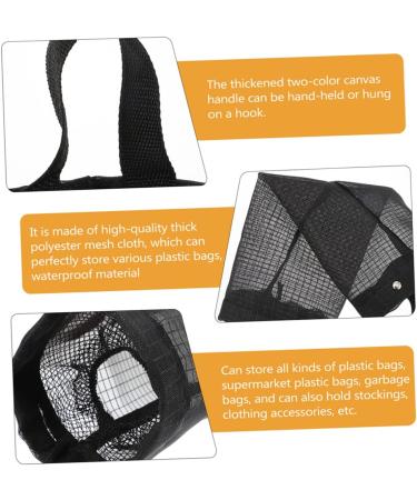 Zerodeko 2pcs Trash Bag Storage Bags Shopping Cart Bags Resuable Bags Grocery Bag Holder Plastic Bag Hanging - Buy Online on GoSupps.com