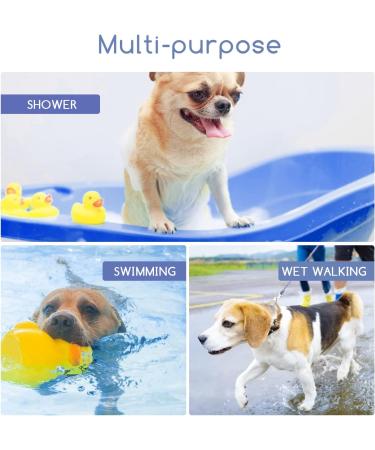 Nobleza Super Absorbent Dog Bathrobe - Fast Drying Towel Coat for Large Dogs/Cats, Adjustable & Cozy - Blue - Buy Online on GoSupps.com