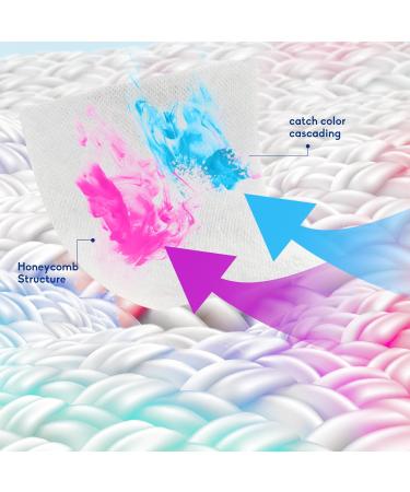 Color Dye Catchers for Laundry - 110 Count Fragrance-Free Dye Absorber Sheets | Prevent Color Runs | Home School Laundry Essentials - Buy Online on GoSupps.com