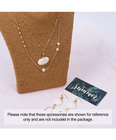 Small White Clam Seashells - Pack of 1 | Natural DIY Craft and Home Decor Vase Fillers - Buy Online on GoSupps.com