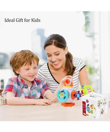 Raripida Montessori Toys - 6 in 1 Motor Cubes for 1 Year Olds | Travel Toys & Baby Gifts for Boys & Girls Age 1 to 4 - Buy Online on GoSupps.com