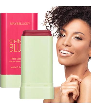 Cream Blushes Stick - Buildable Lightweight Cream Blushes Multi Stick - Easy Application Long Wearing Lightweight Finishing Makeup for Eye Shadow and Lipstick Shakven 02# - Buy Online on GoSupps.com