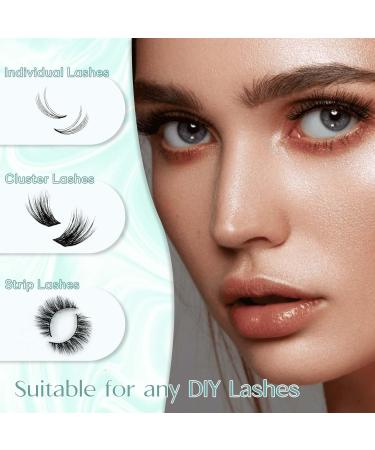 GEMERRY Waterproof Lash Bond and Seal - 12ml Cluster Glue for Long-Lasting Eyelash Extensions | Black & White Formula | 72-96 Hours Hold - Buy Online on GoSupps.com