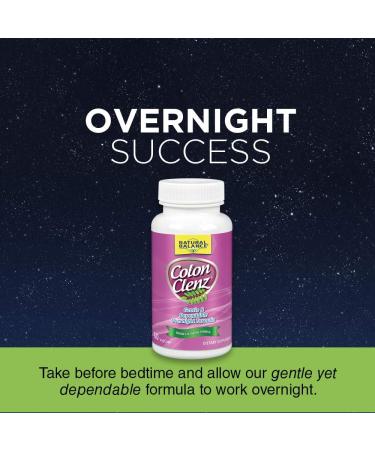 Natural Balance Colon Clenz Herbal Colon Cleanse & Detox - Gentle Overnight Formula 60ct - Buy Online on GoSupps.com