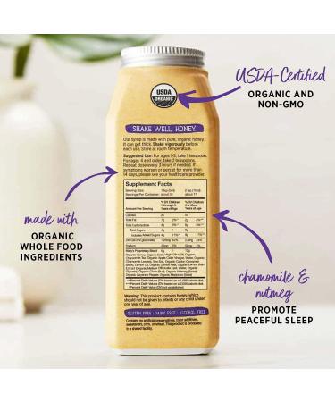 Maty's Organic Children's Goodnight Cough Syrup with Honey, Chamomile & Nutmeg - 6 fl oz - Buy Online on GoSupps.com