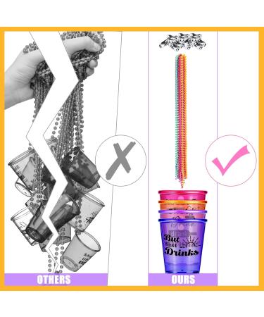 Hicarer 12 Pcs Shot Glass Beaded Necklace Pack - Naughty Bachelorette Party Favors for Adults and Teens - 6 Styles - Buy Online on GoSupps.com