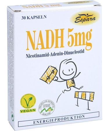 Espara NADH 5 mg Kapseln 30 pcs Capsules - Buy Online on GoSupps.com