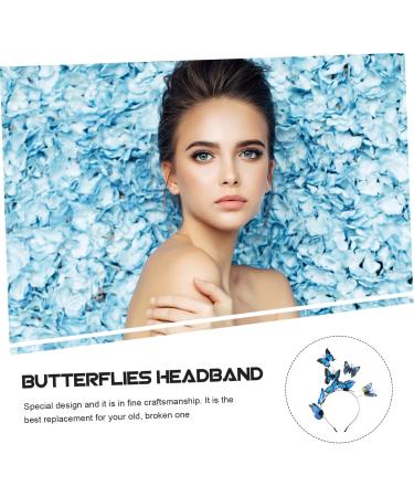 GLSTOY 3d Butterfly Headband Party Decorative Headband Party Decorations Costume Headpiece Party Headpiece Festival Headdress Headband for Festival Cosplay Accessory Party Supplies 24.00X16.00X11.00CM As Shown - Buy Online on GoSupps.com