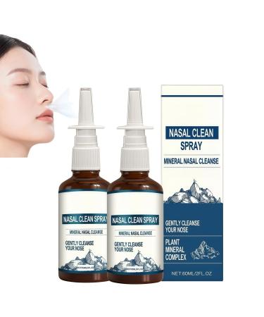 Kadohyrt Nasal Spray for Daily Nasal Hygiene Fine Mist Nasal Cleanse for Dry Air Travel & Everyday Comfort Suitable for Those Suffering from Nasal Dryness. (2)
