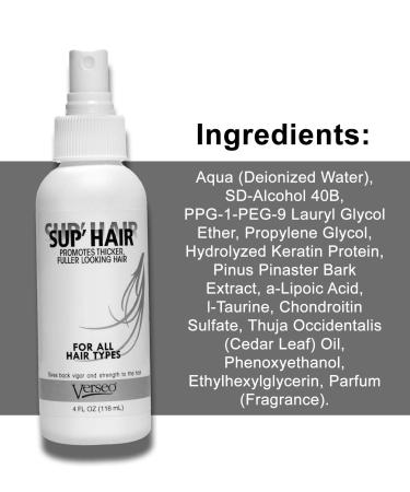 Verseo Sup Hair Growth Shampoo & Conditioner Treatment | Repair Damaged Hair & Combat Hair Loss - Buy Online on GoSupps.com