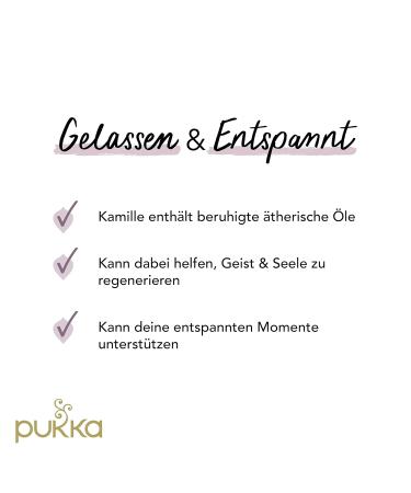 Pukka Organic Herbal Tea Three Chamomile | 80 Tea Bags | African Egyptian & European Chamomile for Calm Moments | 4 Pack - Buy Online on GoSupps.com